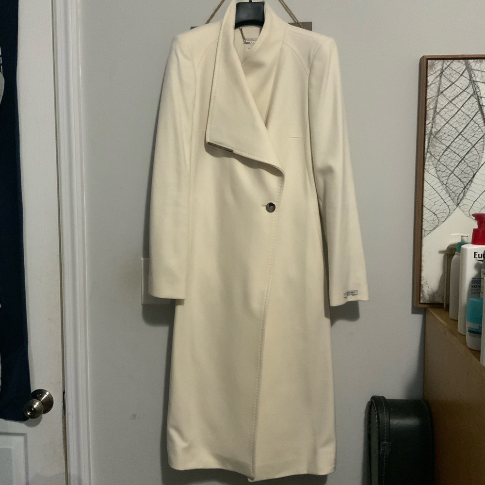Ted Baker Cream Coat size 2